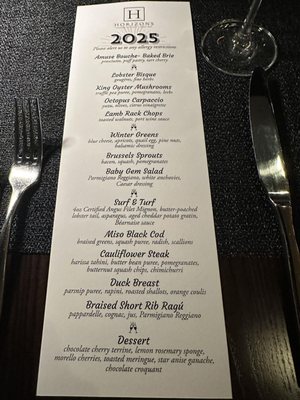 Menu photo 2 Horizons Modern Kitchen + Wine Bar Fairport, NY