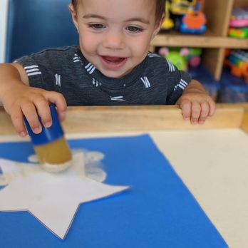 Belen's Childcare Home - Painting the shape of the month. - Child Care & Day Care Near Me - Sunnyvale, California Belen's Childcare Home - Painting the shape of the month. - Child Care & Day Care Near Me - Sunnyvale, California