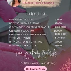 Flawless Figure Sculpting - Pricing