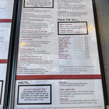 Benji's Delicatessen & Restaurant - Menu inside - Delis Near Me - Milwaukee, Wisconsin Benji's Delicatessen & Restaurant - Menu inside - Delis Near Me - Milwaukee, Wisconsin