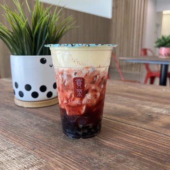 Gong Cha - Strawberry tea - Bubble Tea Near Me - San Antonio, Texas Gong Cha - Strawberry tea - Bubble Tea Near Me - San Antonio, Texas
