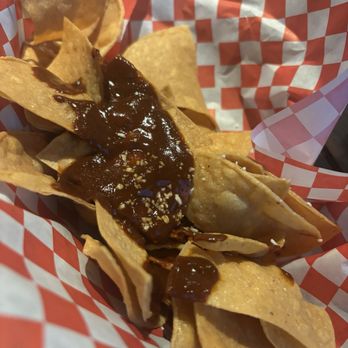 Sol 626 Mexican Restaurant - Chips with mole - Mexican Near Me - Whittier, California Sol 626 Mexican Restaurant - Chips with mole - Mexican Near Me - Whittier, California