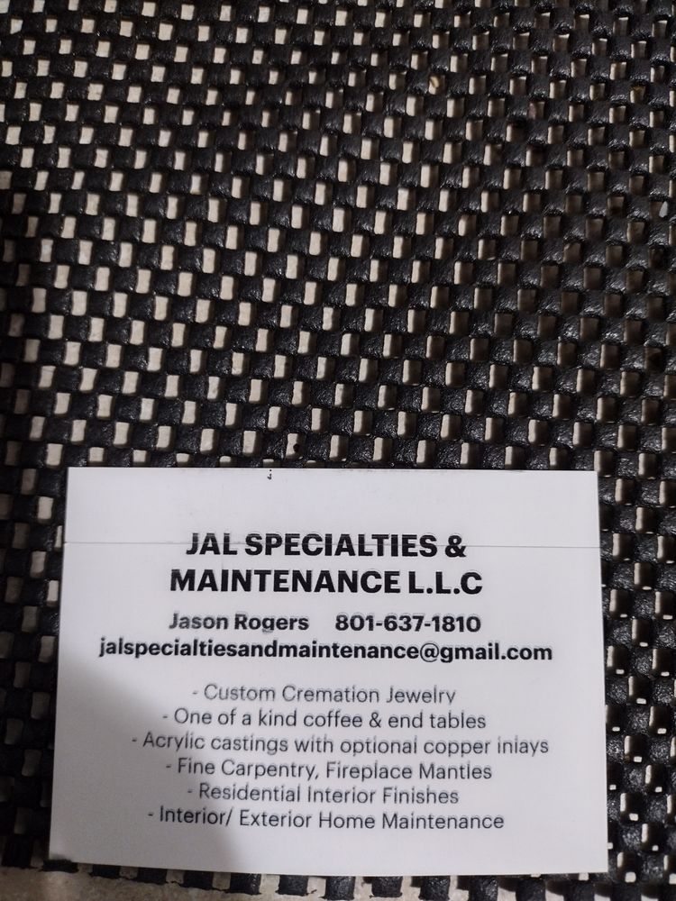 Slide of Jal Specialties & Maintenance