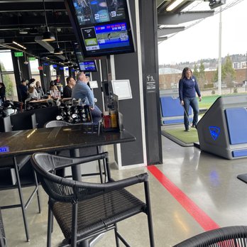 Topgolf - The seating area. - Sports Bars Near Me - Renton, Washington Topgolf - The seating area. - Sports Bars Near Me - Renton, Washington
