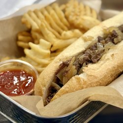 Cheesesteaks - 1. The Original Cheesesteak Waffle Fries