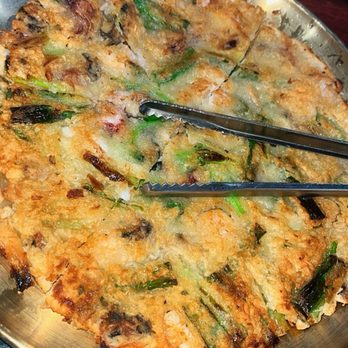 Moo and Oink - Seafood pancake - Korean Near Me - Palisades Park, New Jersey Moo and Oink - Seafood pancake - Korean Near Me - Palisades Park, New Jersey