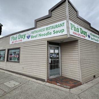Pho Duy - Front of restaurant~ - Vietnamese Near Me - Vancouver, British Columbia