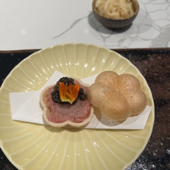 Sushi Nakazawa - The caviar that finally made it to me -- it was delicious! - Japanese Near Me - Washington, DC, District of Columbia
