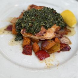CHIMICHURRI SEARED SALMON