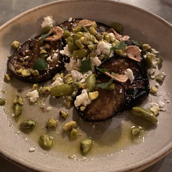 Cobble Hill Restaurant - Moroccan Spiced Eggplant  - a great combination of flavors - New American Near Me - Cedar Rapids, Iowa