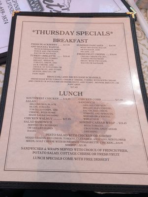 Menu photo 6 Janet's Montana Cafe Alpine, CA Menu photo 6 Janet's Montana Cafe Alpine, CA