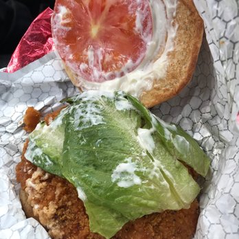 Wendy's - "Bacon Jalapeño Spicy Chicken Sandwich" missing the bacon and jalapeño - Burgers Near Me - Woburn, Massachusetts Wendy's - "Bacon Jalapeño Spicy Chicken Sandwich" missing the bacon and jalapeño - Burgers Near Me - Woburn, Massachusetts
