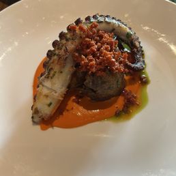 Grilled octopus