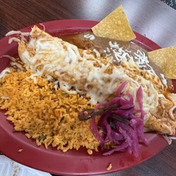 La Taqueria Mexican Grill - Asada burrito  was amazing. Don't sleep on the onions.