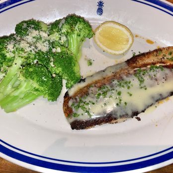 Hudson House - Fish with broccoli - American Near Me - Dallas, Texas Hudson House - Fish with broccoli - American Near Me - Dallas, Texas