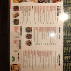Thai Basil - Menu