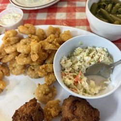 Whistle Stop Cafe - Shrimp platter