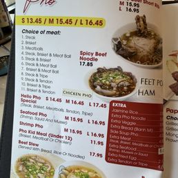 Menu Menu