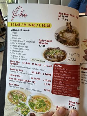 Menu photo 2 Hello Pho Puyallup, WA Menu photo 2 Hello Pho Puyallup, WA