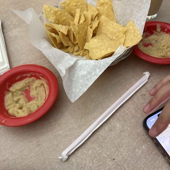 Salsa & Beer - Table chips and bean dip - Mexican Near Me - Van Nuys, California Salsa & Beer - Table chips and bean dip - Mexican Near Me - Van Nuys, California