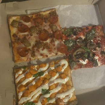 Square Pizza - Sausage Parm square- Slice - Pizza Near Me - New York, New York Square Pizza - Sausage Parm square- Slice - Pizza Near Me - New York, New York