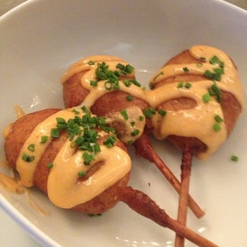 Mason's - Crab cake corndogs! Best ever - Southern Near Me - Nashville, Tennessee