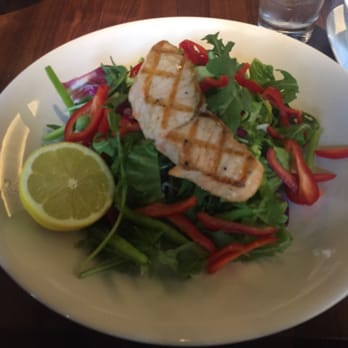 JOEY South Common - Flame grilled mesclun salmon salad - Lounges Near Me - Edmonton, Alberta JOEY South Common - Flame grilled mesclun salmon salad - Lounges Near Me - Edmonton, Alberta