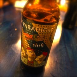One of the craft beers we tried - quite good!