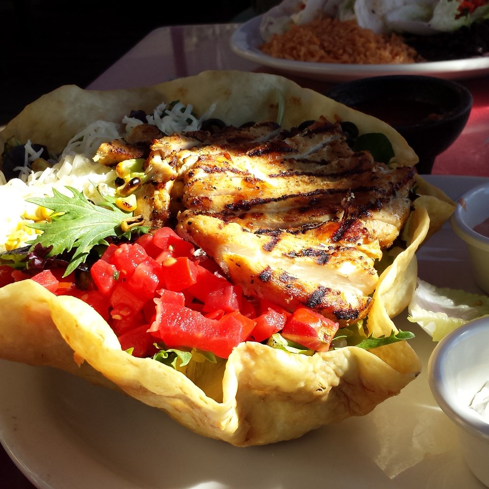 Maria Sol - Chicken Tostada - Mexican Near Me - Santa Monica, California Maria Sol - Chicken Tostada - Mexican Near Me - Santa Monica, California