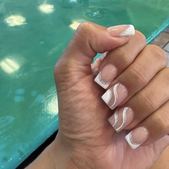 Happy Nails & Spa - French tip variation - Nail Salons Near Me - Kissimmee, Florida Happy Nails & Spa - French tip variation - Nail Salons Near Me - Kissimmee, Florida
