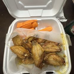 Austell Wings & More - Honey lemon pepper wet fried soft