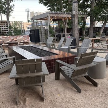 Dumpling Queen - Great outdoor seating with fire pit and large projection screen (not in photo) - Food Trucks Near Me - Reno, Nevada Dumpling Queen - Great outdoor seating with fire pit and large projection screen (not in photo) - Food Trucks Near Me - Reno, Nevada