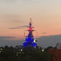 City of Wilmington - Battleship North Carolina, we were dead center right in front of and the fireworks were about a mile downstream