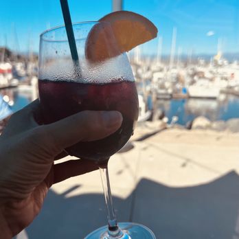 Waterside - red sangria with a view - New American Near Me - Oxnard, California Waterside - red sangria with a view - New American Near Me - Oxnard, California
