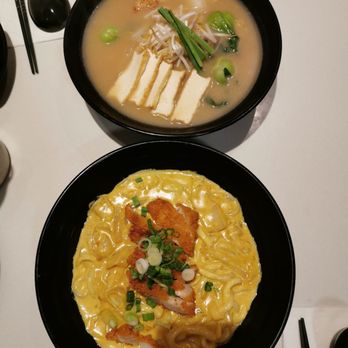Mikaku Udon Bar - Chicken Curry Udon and Veggie Tofu Udon - Noodles Near Me - Richmond Hill, Ontario Mikaku Udon Bar - Chicken Curry Udon and Veggie Tofu Udon - Noodles Near Me - Richmond Hill, Ontario
