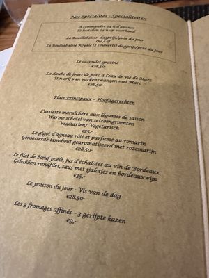 Menu photo 4 De Reddende Engel Antwerp, VAN