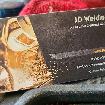 JD Welding - Business card - Metal Fabricators Near Me