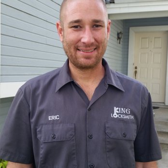 King Locksmith - Eric shows up to your lockouts with a smile! - Keys & Locksmiths Near Me