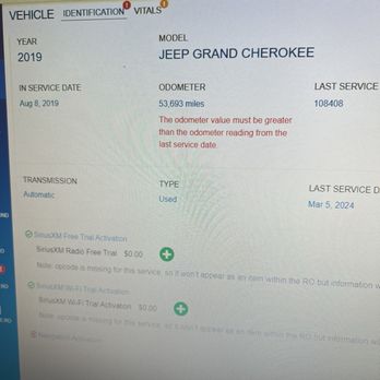 Arrigo Sawgrass - See my odometer and now look at how much mileage the put on my car !!! Like wtf - Car Dealers Near Me - Tamarac, Florida