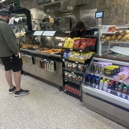 The Hot area where the worker pops out the  back.