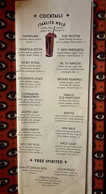 Menu photo 2 Starlite San Diego, CA Menu photo 2 Starlite San Diego, CA