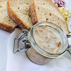 Pivovarská zahradní restaurace - Kachní maso v sádle