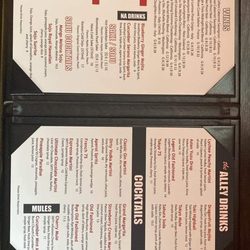 Alley Street Eats - Menu