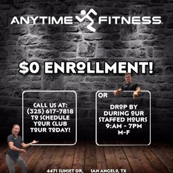 Anytime Fitness - Once of our most popular Sales! Our $0 Enrollment saves you over $99 right now! Call us to see what our current special is!