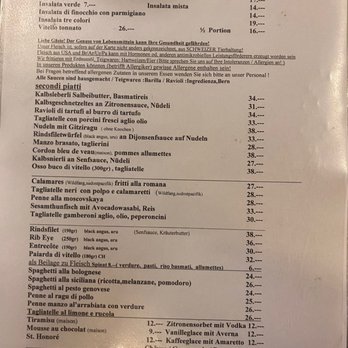 Bodega zum Strauss - Menu - Italian Near Me - Basel, BS