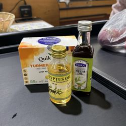 Miramar Cash & Carry - Tumeric ginger tea, Eucalyptus and Neem oil