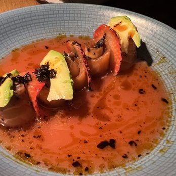 CHICA - Hibiscus & strawberry salmon Aguachile - Latin American Near Me - Las Vegas, Nevada CHICA - Hibiscus & strawberry salmon Aguachile - Latin American Near Me - Las Vegas, Nevada