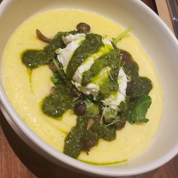 Black Fox Coffee - Polenta with egg - Cafes Near Me - New York, New York Black Fox Coffee - Polenta with egg - Cafes Near Me - New York, New York