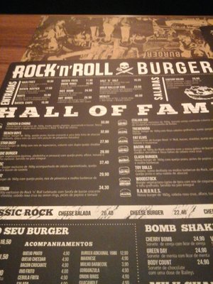 Menu photo 2 Rock 'n' Roll Burger São Paulo, SP Menu photo 2 Rock 'n' Roll Burger São Paulo, SP