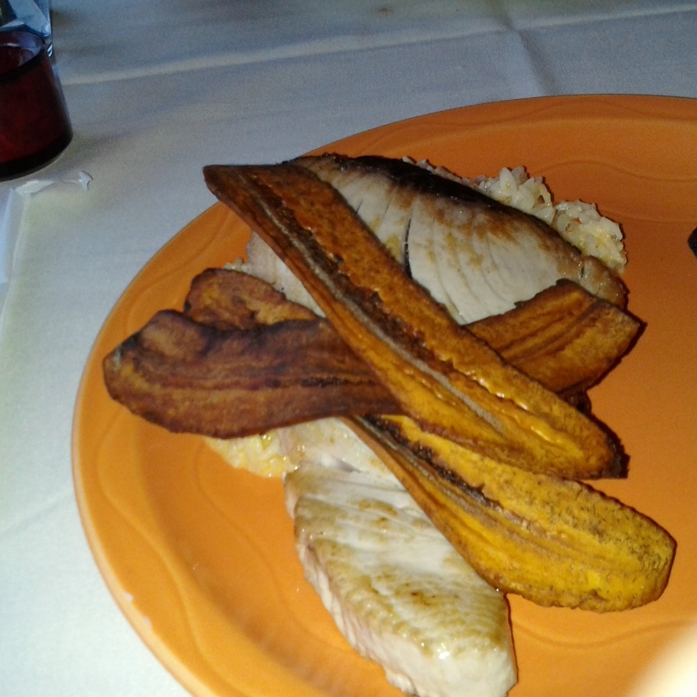 Biba - Pan Roasted Ahi Tuna with plaintains and rice - Latin American Near Me - Beaver, Pennsylvania Biba - Pan Roasted Ahi Tuna with plaintains and rice - Latin American Near Me - Beaver, Pennsylvania